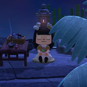 冷风中的阿土