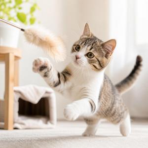 猫じゃらし〜猫と遊ぶ〜