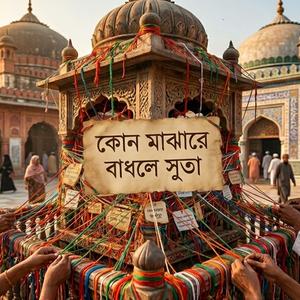 কোন মাঝারে বাধলে সুতা