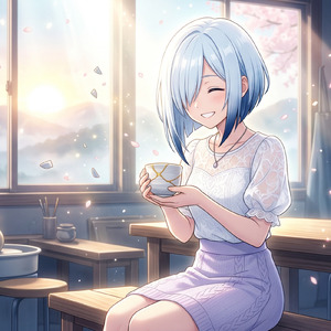 白磁の夜明け