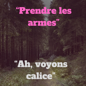 Ah, voyons calice