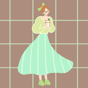 Calm cafe for study & chill