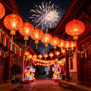 张灯结彩