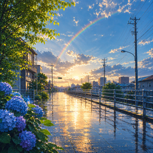 雨上がりの風を追いかけて