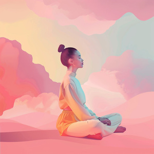Inhalación Suave De La Meditación