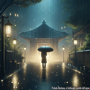 Sueños líquidos, la lluvia como un susurro en la noche
