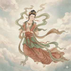 飞天时颜