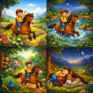 चमचम घोड़ा मेरे संग – Mega Adventure