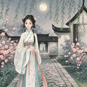 落花香满衣