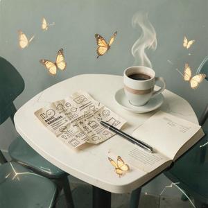 영수증 뒷면의 낙서 (Receipt Doodles)