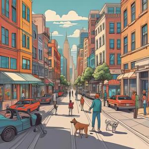 후추와 깡패의 산책 모험