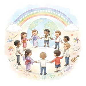 境界線の上で〜虹のかけ橋を渡って〜