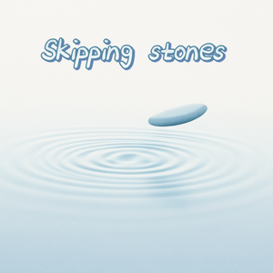 Skipping stones-Lake