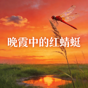 晚霞中的红蜻蜓(空灵女声版)