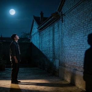 深夜，一只公鸡遭遇