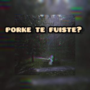 PORKE TE FUISTE?