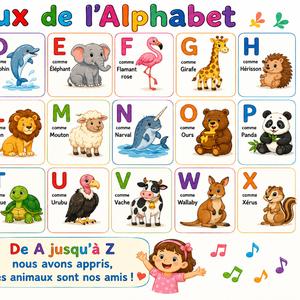 Les animaux de l'alphabet