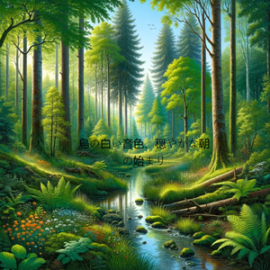 旅立ちの時、鳥たちの白い音の背中