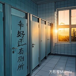 幸好还有厕所