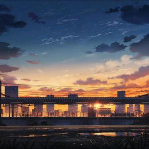 夕阳长桥 (2)