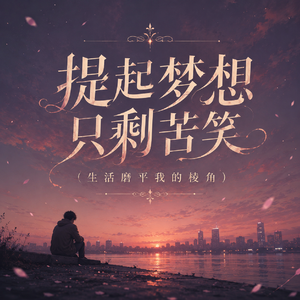提起梦想只剩苦笑（生活磨平我的棱角）