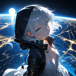 Stardust Echoes〜星屑の響き〜[混沌] #CF3E #Rock #spaceport by 夜空のアトリエ