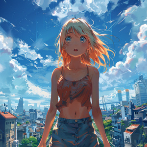 街が目覚める時