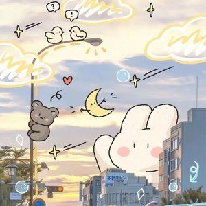 金色光芒的涂鸦