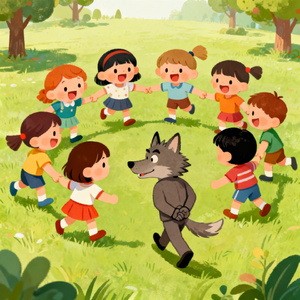 老狼老狼几点啦