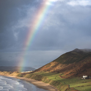 风与星空下的温柔