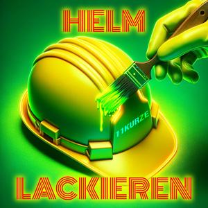 Helm lackieren