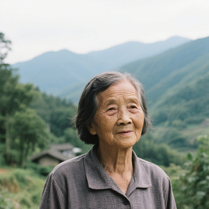 远山里的阿嫲 (家乡两个字离我越来越远)