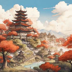 Ecruteak City (Lo-Fi music from "Pokémon Gold and Silver")