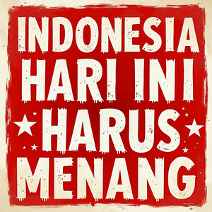 Indonesia Hari Ini Harus Menang