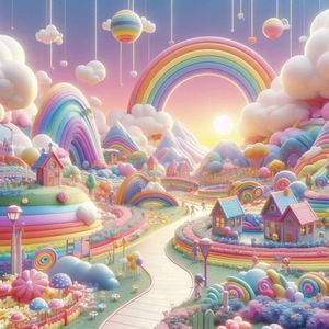 Tęczowa Kraina (Piosenka Dla Dzieci)