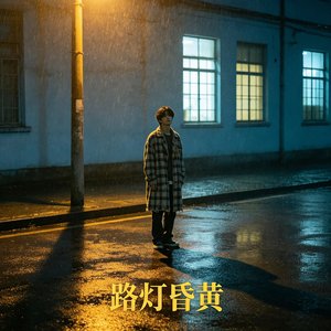 路灯昏黄