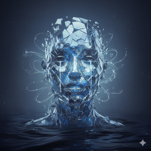 Glass Fragments of a Face 脸部的玻璃碎片