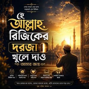 হে আল্লাহ, রিজিকের দরজা খুলে দাও আমার জন্য | রিজিকের দোয়া নাশিদ | Jaman Chishty