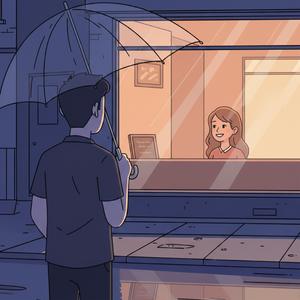 길 가다가 키스할까