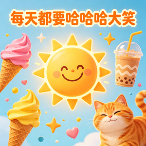 每天都要哈哈哈大笑