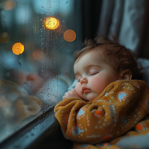 Lluvia Binaural Del Bebé Para Dormir