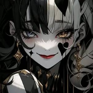 The Harlequin's Grin ☠️ V2 by Kithecate ( Kitty )🐈‍⬛