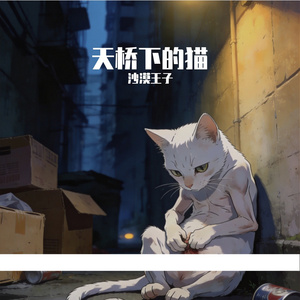 天桥下的猫