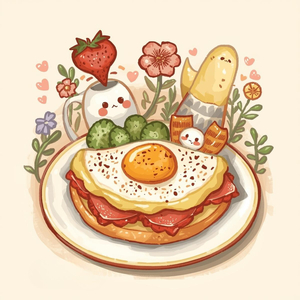 Café de Flore (Omelette Mashup)