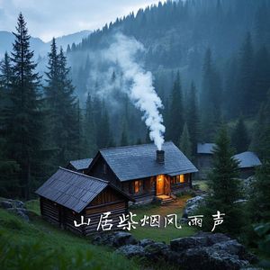 山居柴烟风雨声