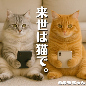 来世は猫で。