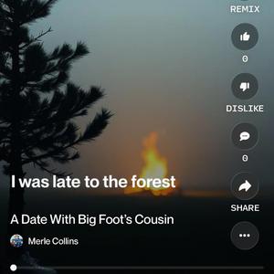 A Date With Big Foot's Cousin