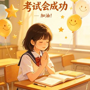 考试我会成功的