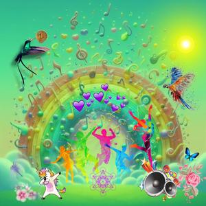 Ecstatic Dance On The Rainbow