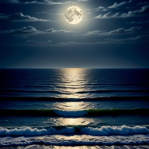 "Moonlit Canvas"